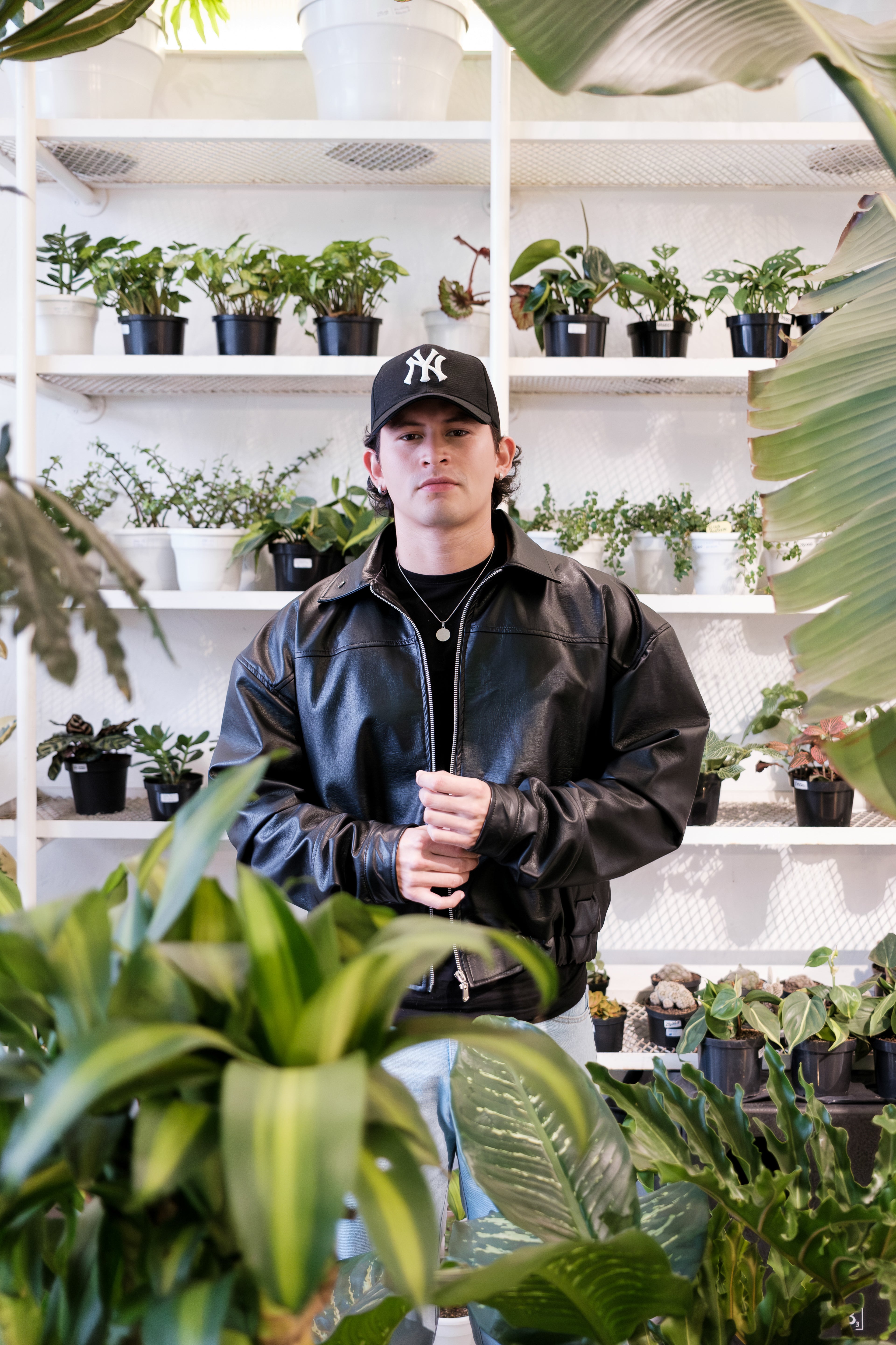 LEATHER JACKET BLACK