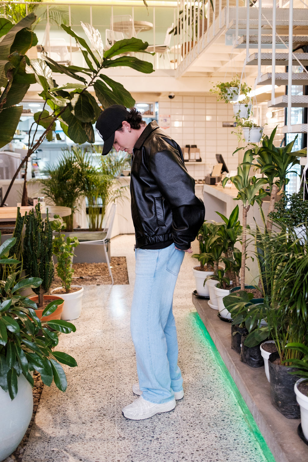 LEATHER JACKET BLACK