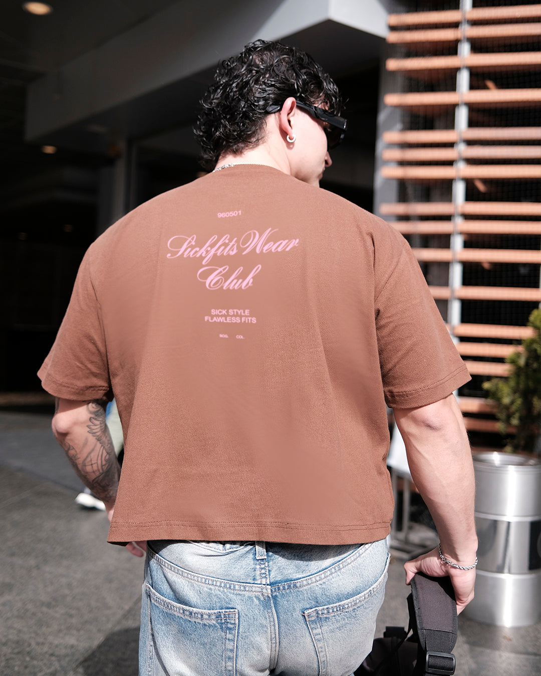 CAMISETA BASICA CAFE